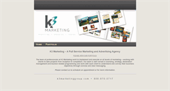 Desktop Screenshot of k3marketinggroup.com